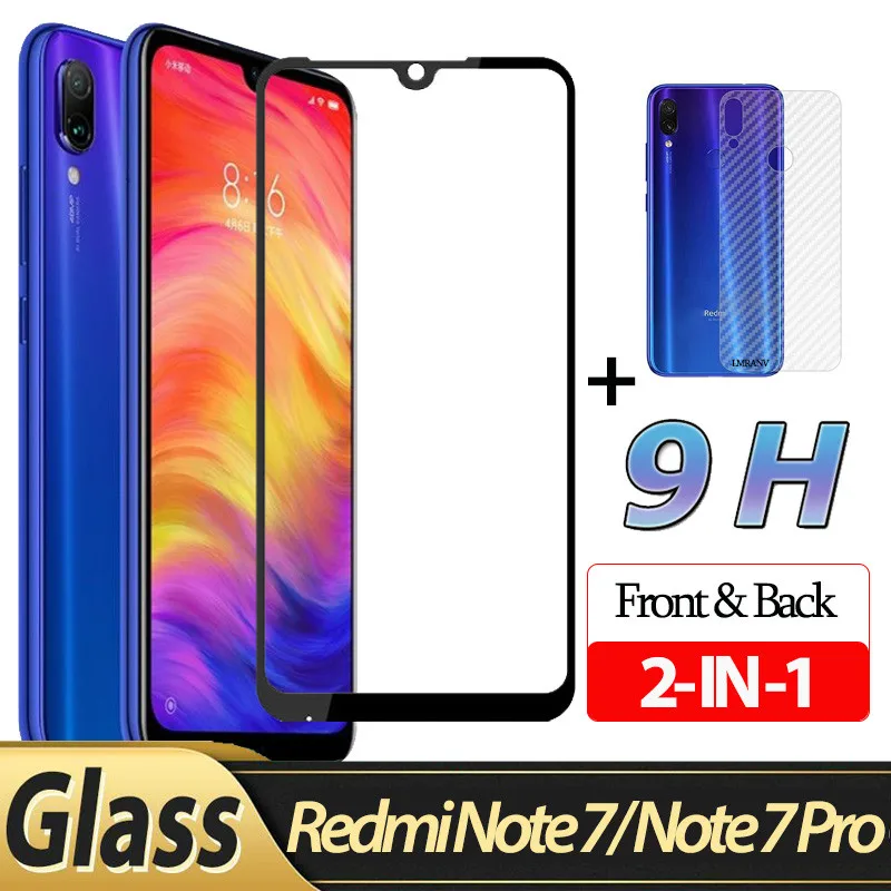 Мягкий задний протектор экрана для Xiaomi Redmi Note 7 3D пленка из углеродного волокна Redmi Note 7 задняя крышка пленка стекло редми ноут 7 redmi note 7 наклейка