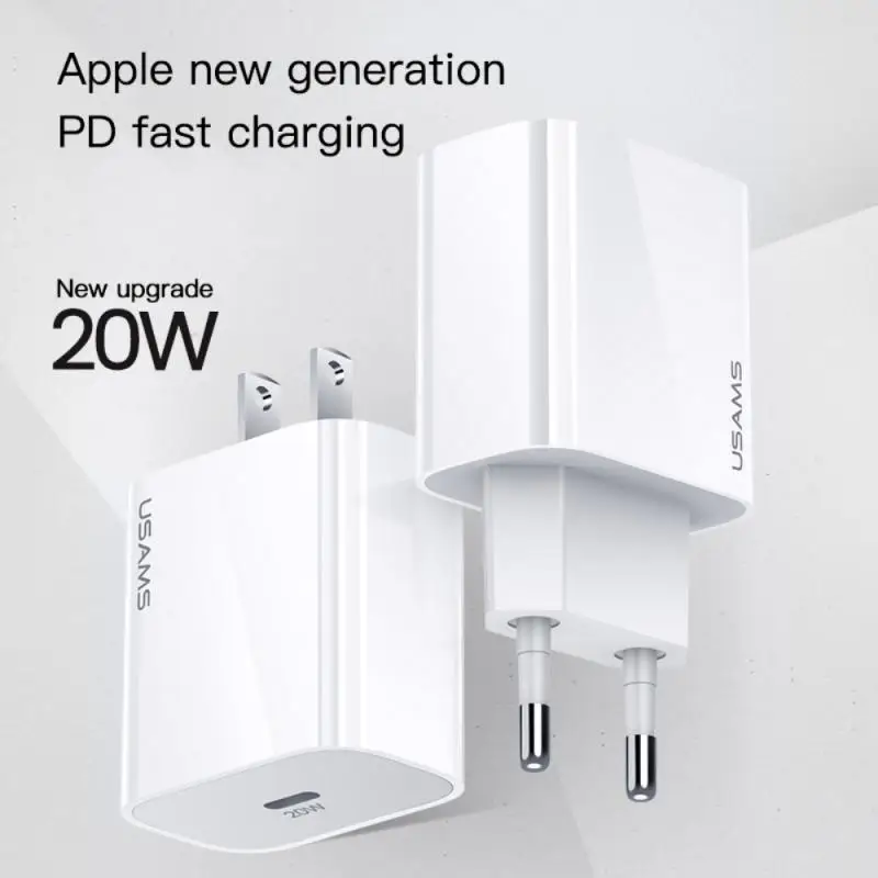 

20W PD Fast Charger For IPhone 12 Pro Max Usb C Adapter Charger Type C Quick Charging QC 3.0 For Xiaomi Huawei For Iphone