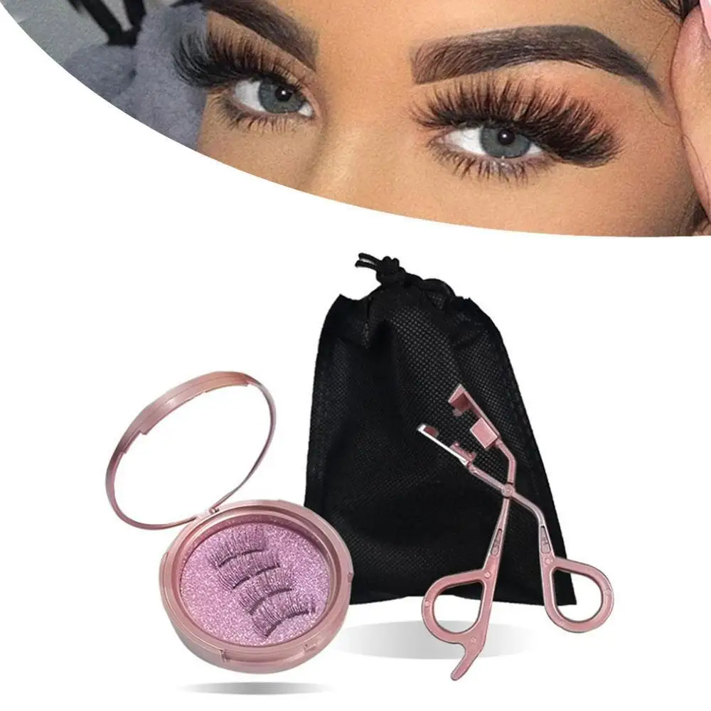 Магнитная ресница-аппликатор магнитная ресница зажим для ресниц легко наносится