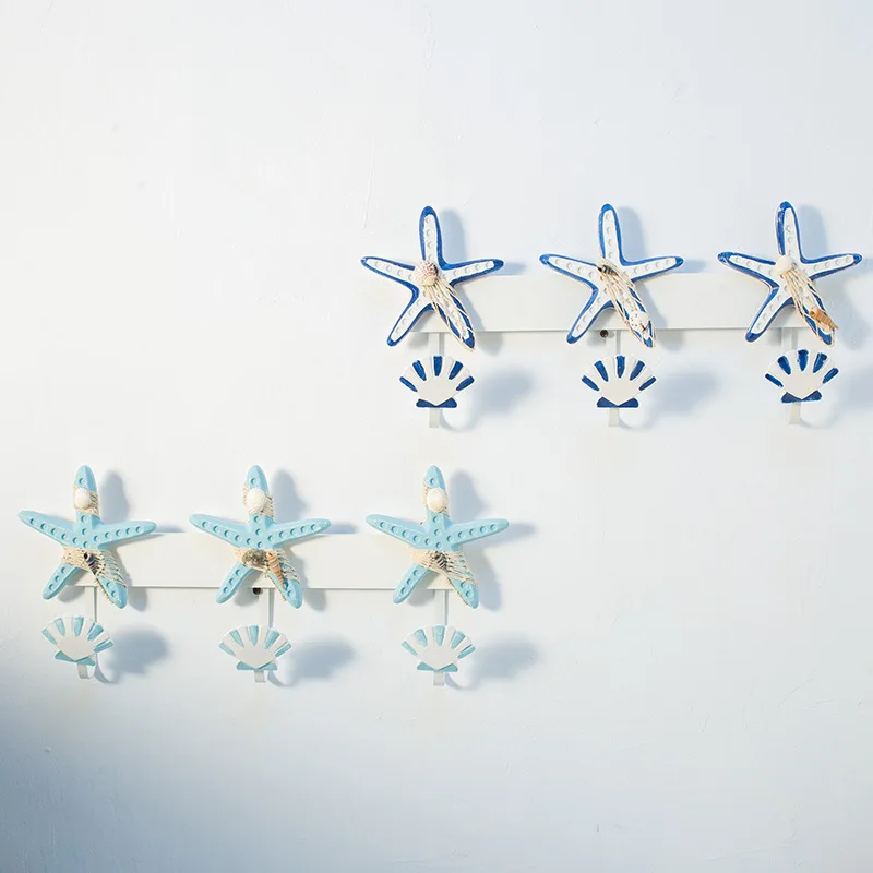 Железные настенные крючки в средиземноморском стиле вешалка для детской комнаты