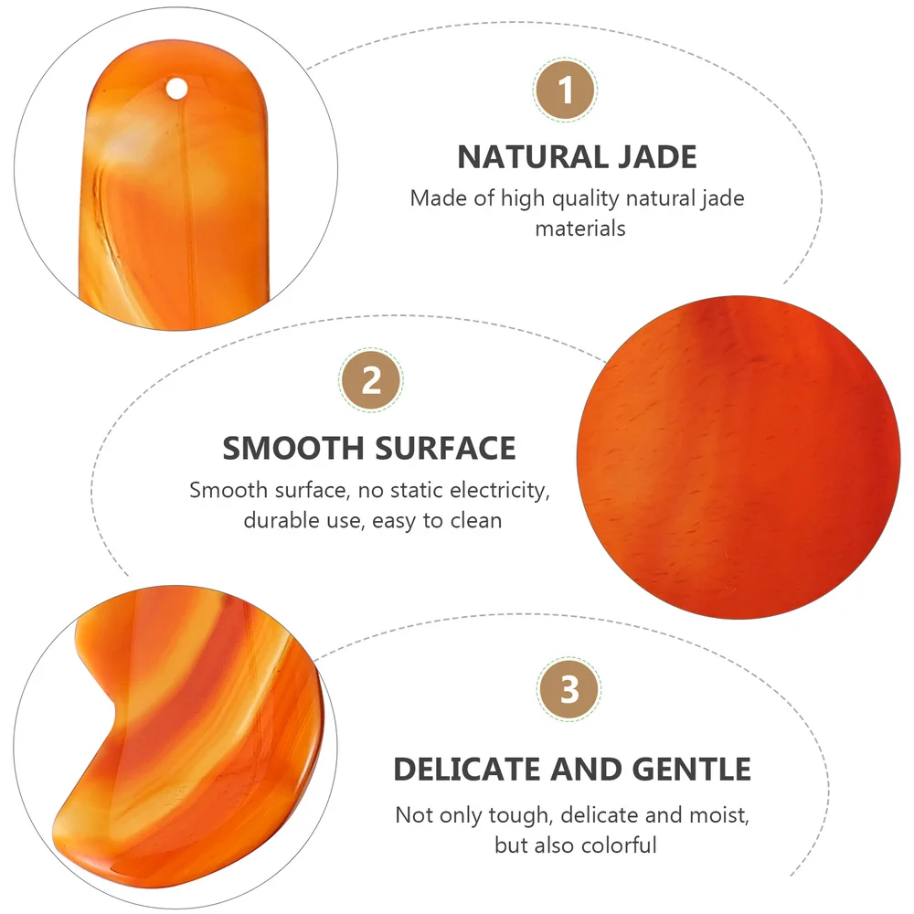 

1 Set 4Pcs Boards Agate Scraping Boards Beauty Boards Kit