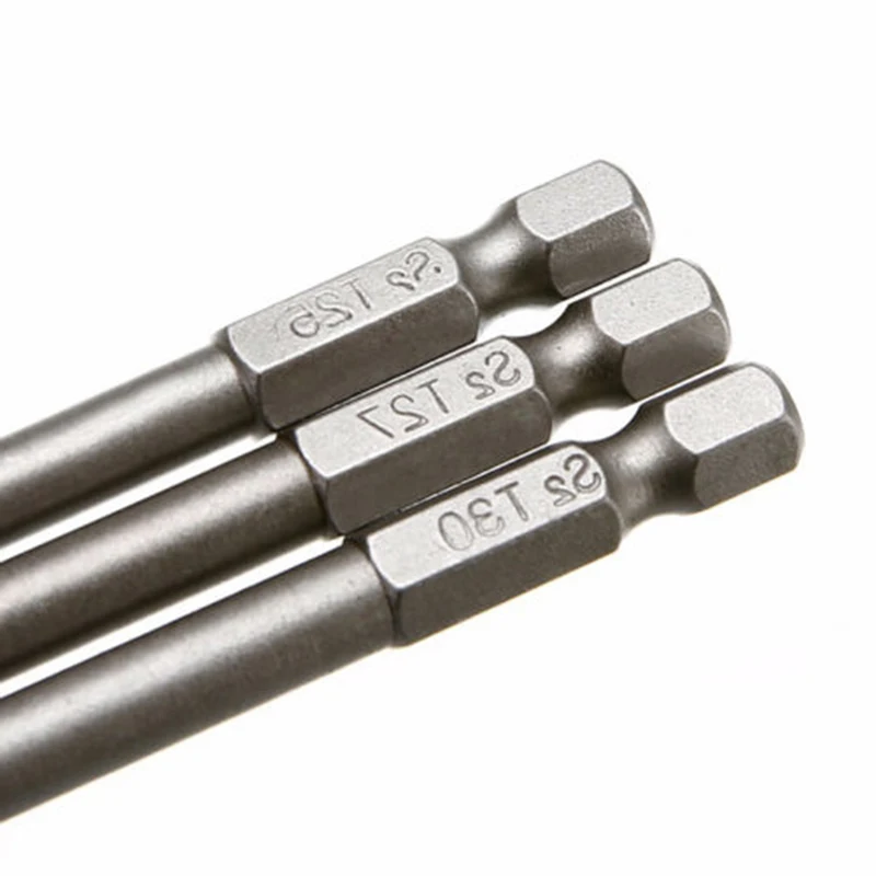 

8* Security Metal Alloy Torx Head Screwdriver Bit T8,T10,T15,T20,T25,T27,T30,T40