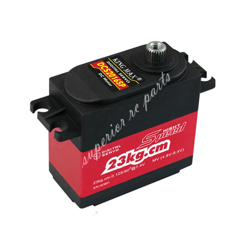 KINGMAX DCS2016SP 60 г 21 кг. См водонепроницаемый цифровой высоковольтный сервопривод