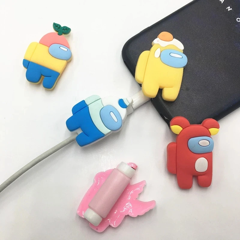 1 шт. среди нас защита кабеля USB зарядное устройство кабель передачи данных