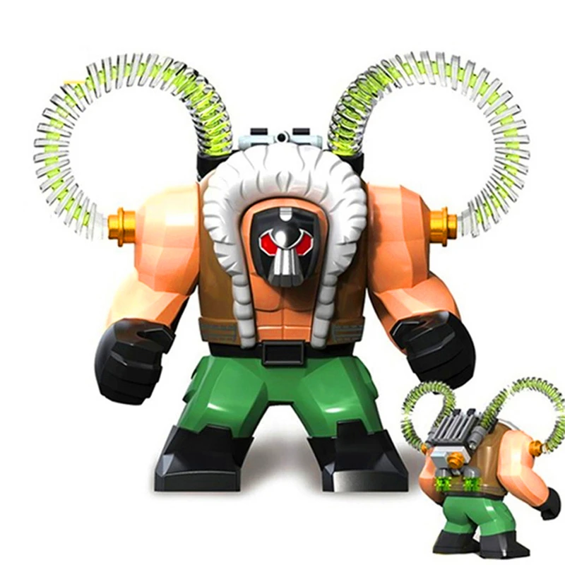 Большой Размеры персонажа Бэйн герои Marvel Hulkbusters цифры Модель строительный блок
