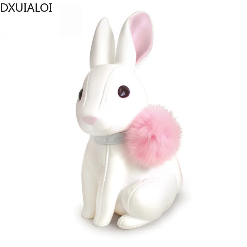 Креативная Копилка в виде кролика мультяшная виниловая животного из ПВХ подарок