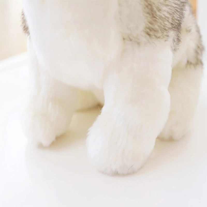 Mling 1 шт. 20 см Реалистичная плюшевая игрушечная Подушка хаски мягкая игрушка-Волк