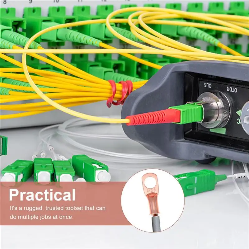 

50pcs Quick Splice Wire Connectors Copper Wire Lugs Terminals Cable Connectors