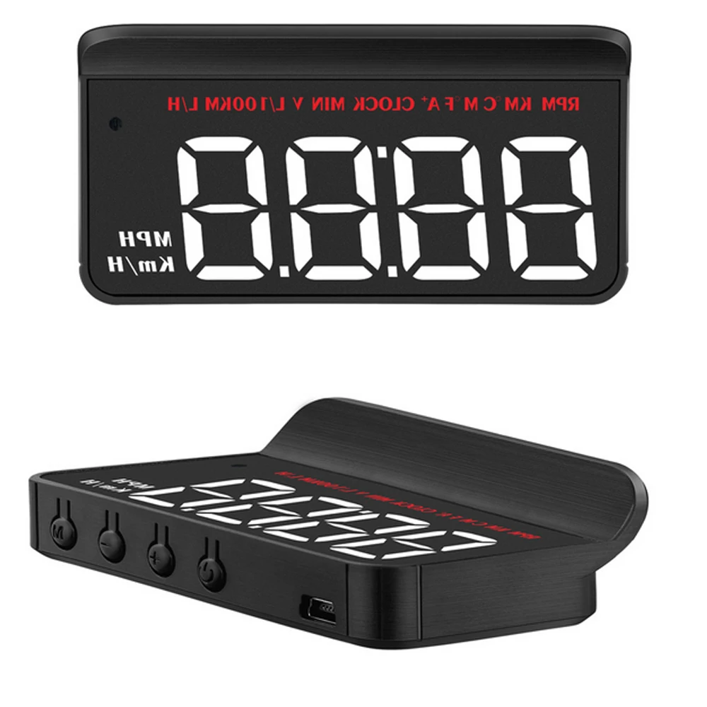 1 шт. M5 OBD Автомобильный проектор Hud система предупреждения о скорости и