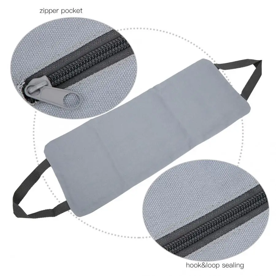 Мешок для песка йоги 21x53 см без наполнения легкий мешок тонкая накладка на ногу