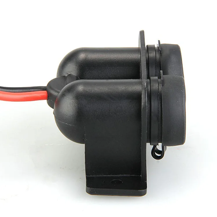Car Cigarette Lighter Dispenser Socket 12V 10A Cable Panel Truck Mount Vehicle Accessories | Автомобили и мотоциклы
