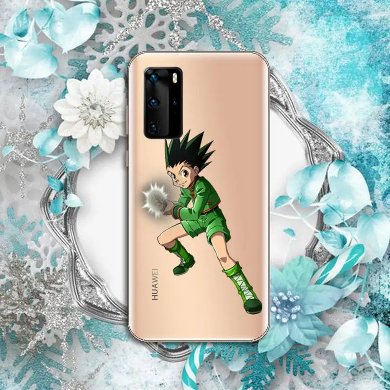 

Japan Anime Hunter Hunters Phone Case Transparent for Huawei P honor 8 10i 20 30 40 smart 2019