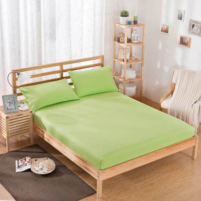 15 цветов новинка 2019 гладкий наматрасник антиклещи покрывало для кровати