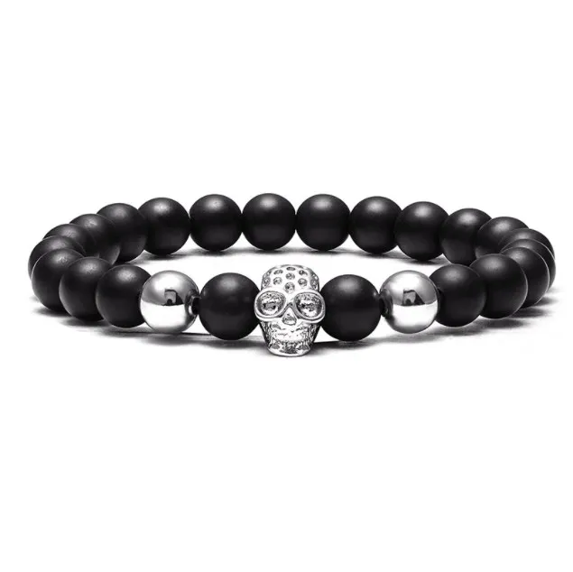 8 мм Череп золото серебро медь циркон кубический цирконий бусины богемный