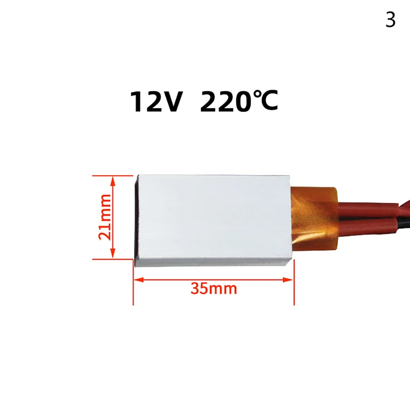 1 Pcs Heating Element Hair Dryer Accessories Curlers Heater 80-220 Degrees Celsius Ptc Heaters 220V/12V Adapt Poultry Incubator | Дом и сад