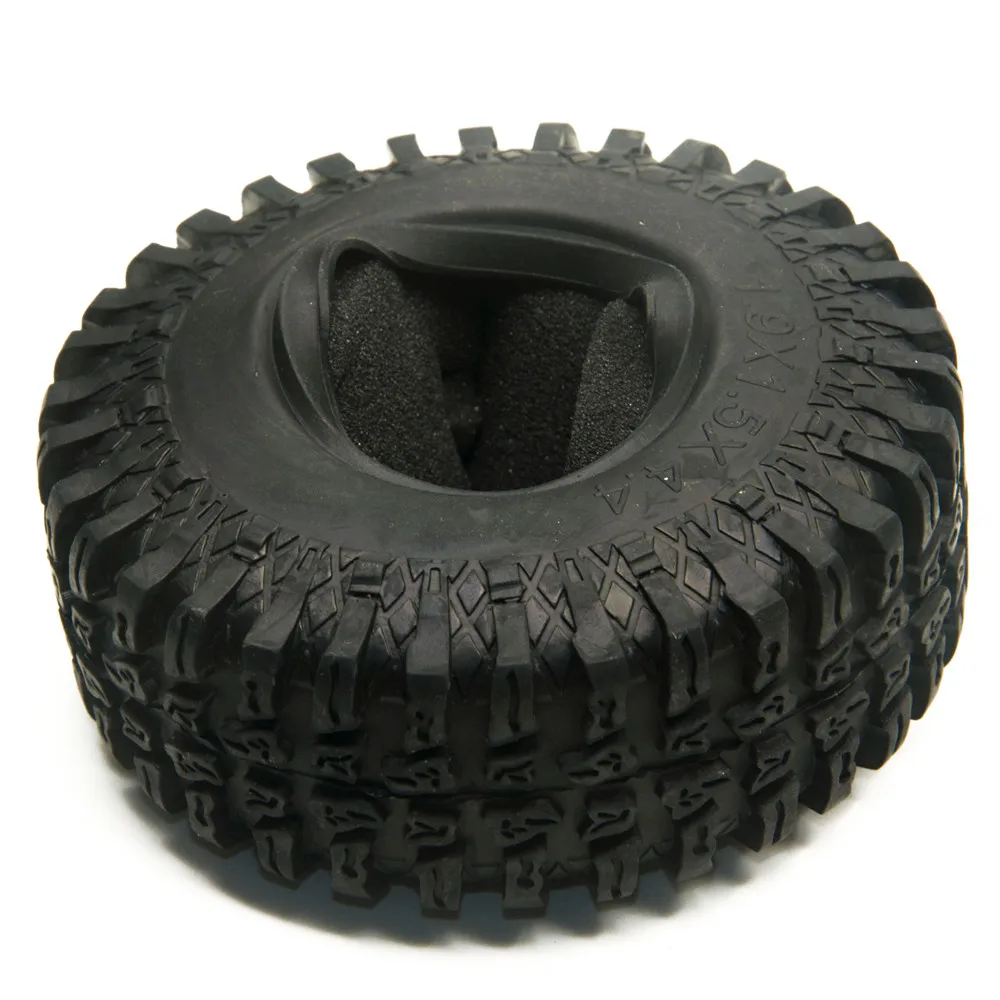 Резиновые колеса на гусеничном ходу AXSPEED 4 шт. радиоуправляемые 1:10 диаметр колес 1