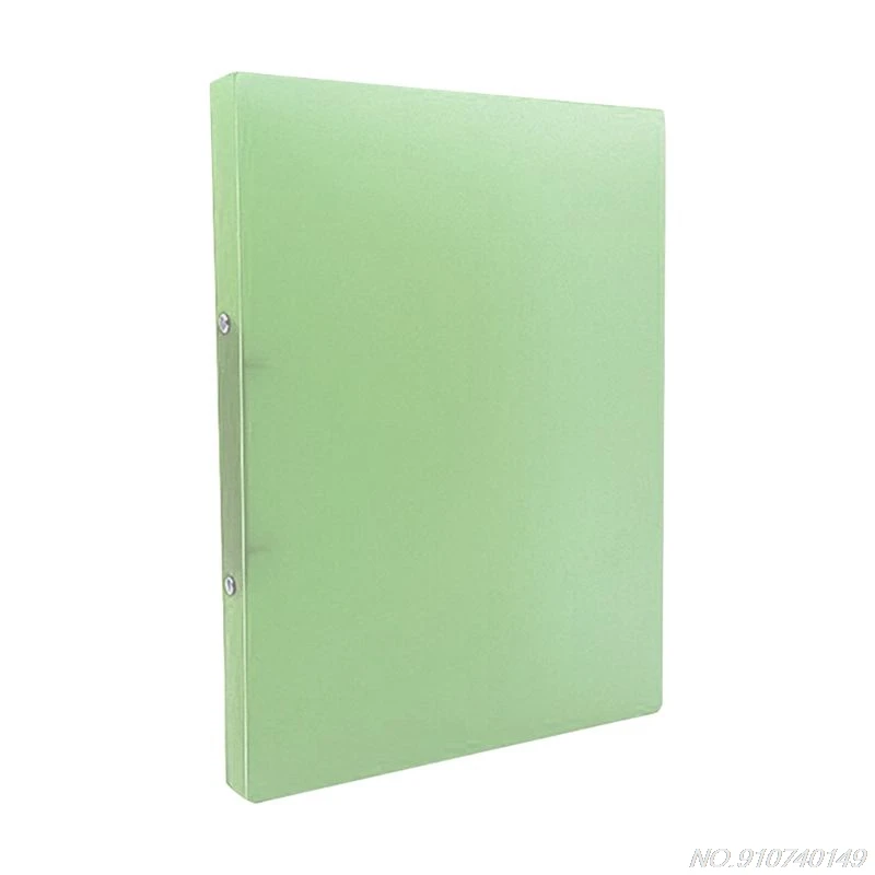 

A4 Clip File Folder Transparent Candy Color Loose Leaf Binder Storage Organizer Office Supply N27 20 Dropshipping