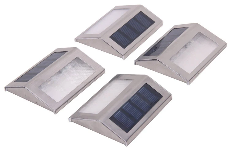 Solar LED wall lamp outdoor waterproof stainless steel staircase courtyard corridor energy | Освещение