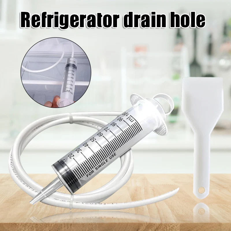 

Fridge Drain Hole Remover Cleaning Tool Kit Reusable for Home Refrigerators Quick Clean J99Store