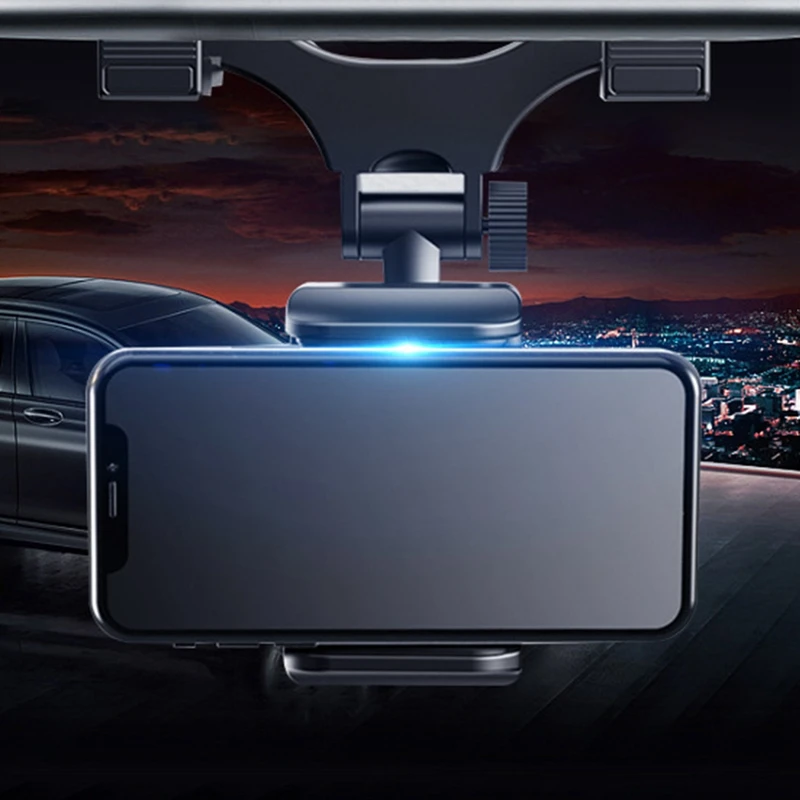 

New Universal Car Rear-view Mirror Mount Stand Holder Cradle For Cell Phone GPS Car Rear View Mirror Holder Car Accessories