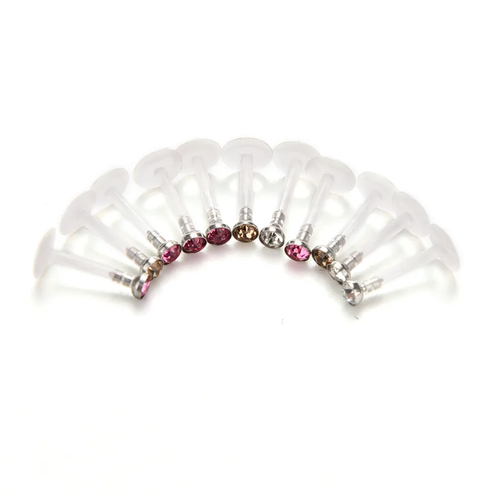 10 шт./пакет модные сапоги в панковском стиле бар акриловый кристалл серьги