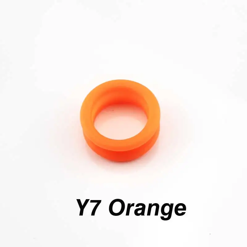 Цветной силикон кольцо на палец - Цвет: Y7-2PC