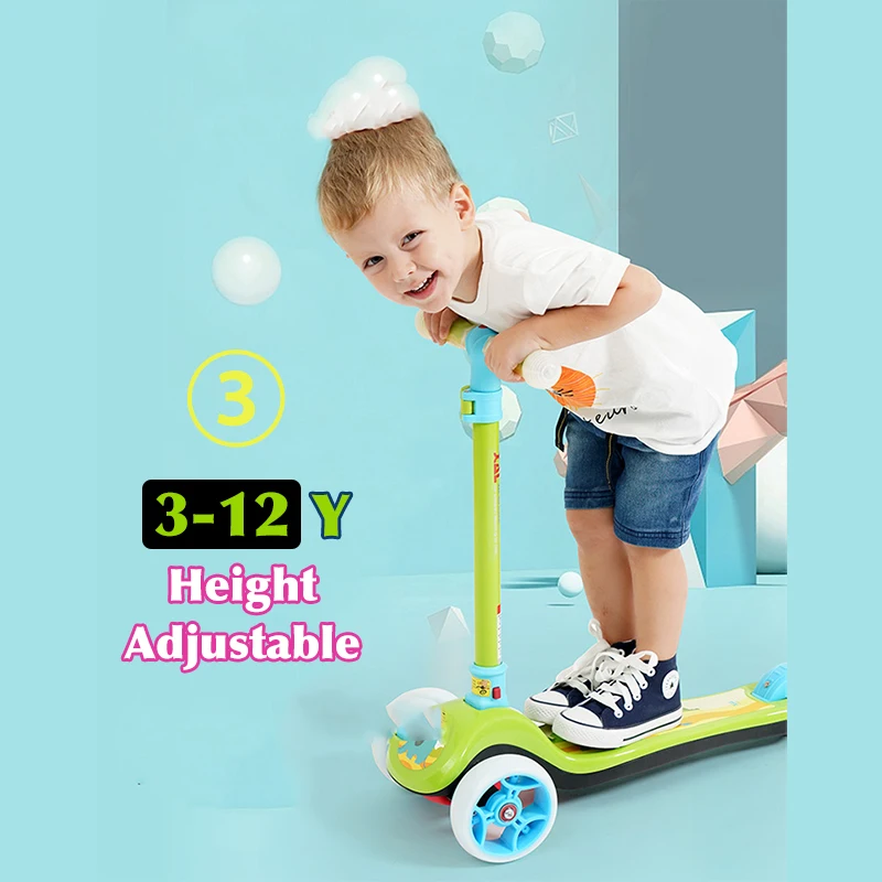 Детский Блестящий скутер детский Балансирующий велосипед игрушки для езды на