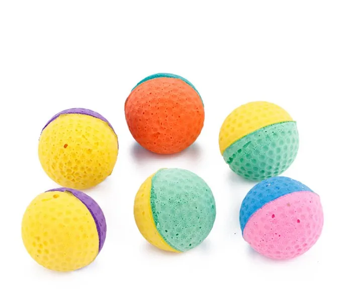 

20 шт./партия, мячи для кошек из ЭВА, 20 шт.