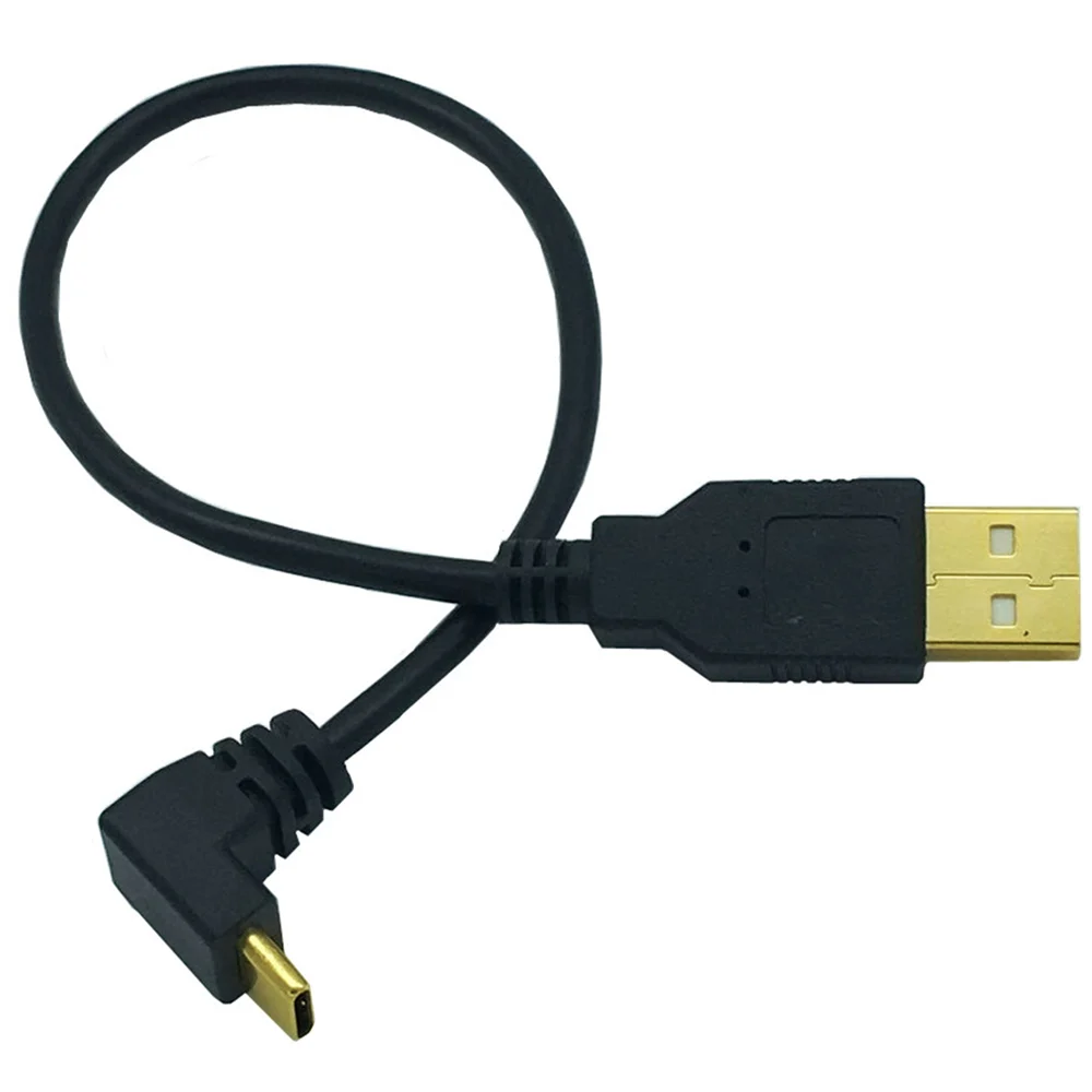 Позолоченная Версия USB 2 0 A (штекер)-USB Type C (гнездо) и прямоугольный адаптер для