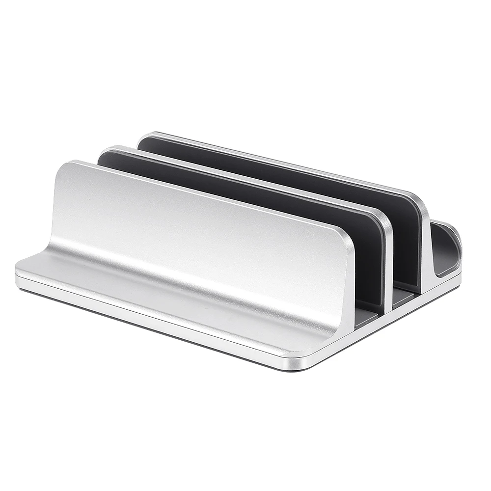 Вертикальная подставка для ноутбука регулируемая док-станция алюминиевая