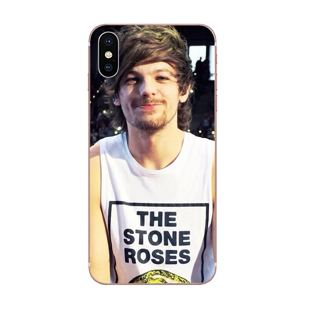 Мягкая Печать для Galaxy J1 J2 J3 J330 J4 J5 J6 J7 J730 J8 2015 2016 2017 2018 mini Pro Louis William Томлинсон One Direction