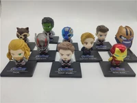 genuine marver action figure the avengers steve rogers spider man iron man fourth bullet gacha model decoration toy