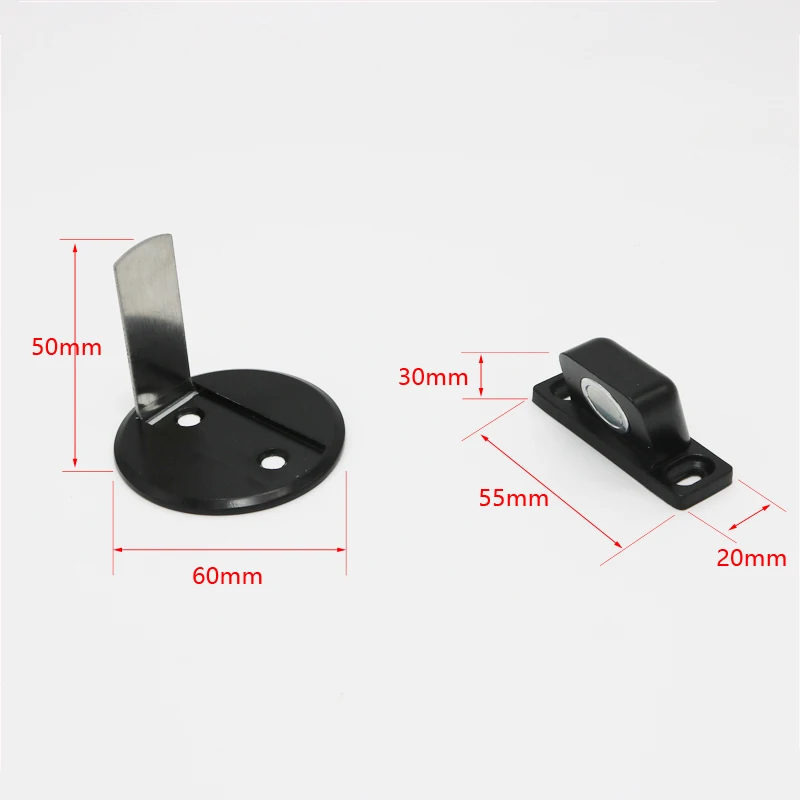 Магнитные дверные ограничители 304 держатель из нержавеющей стали скрытый