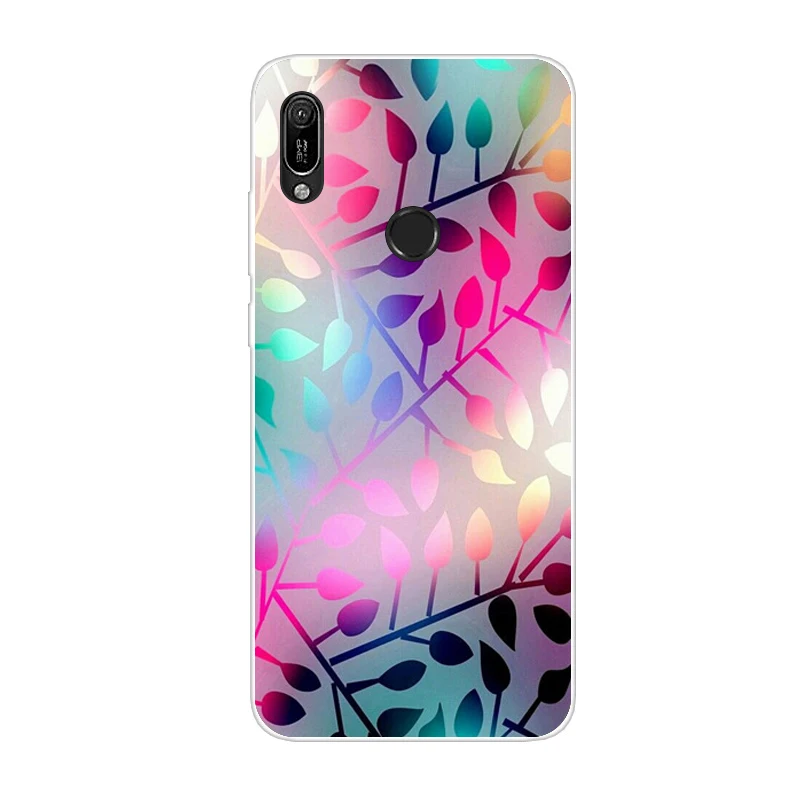 Зеленый A 6,09 ''для huawei Y6 Мягкий силиконовый чехол TPU чехол для телефона Coque huawei Y6 чехол Y 6 6Y модное тонкое дно - Цвет: Зеленый