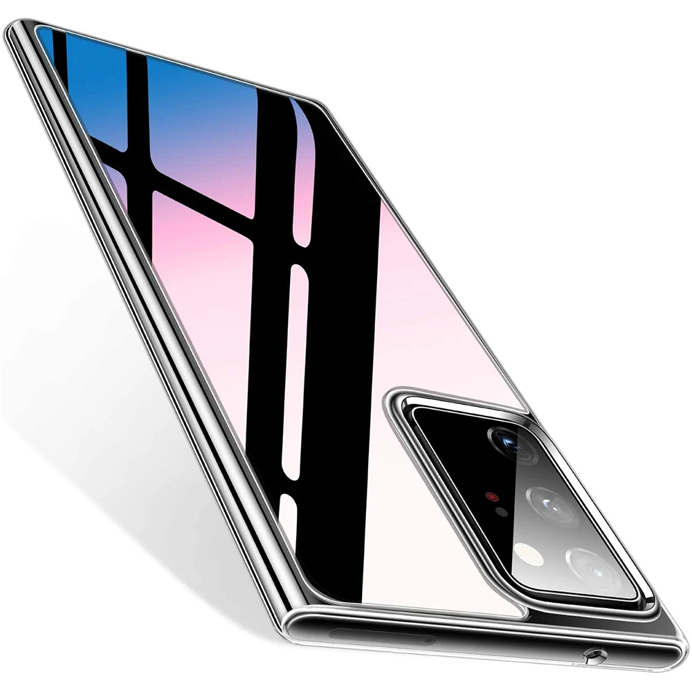 Чехол для Galaxy Note 20 A21S S10 M11 Ультратонкий Мягкий чехол из ТПУ Samsung 10 Lite 5G S10e + Plus S20 Ultra