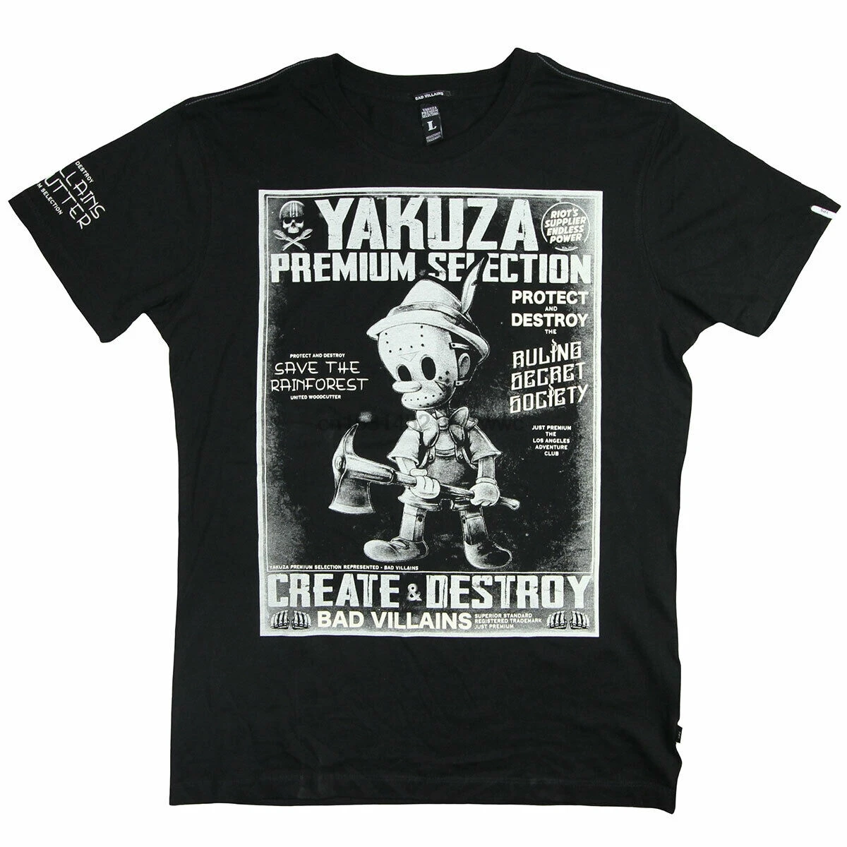 

Yakuza Premium T-Shirt 2801 Black- Show Original Title