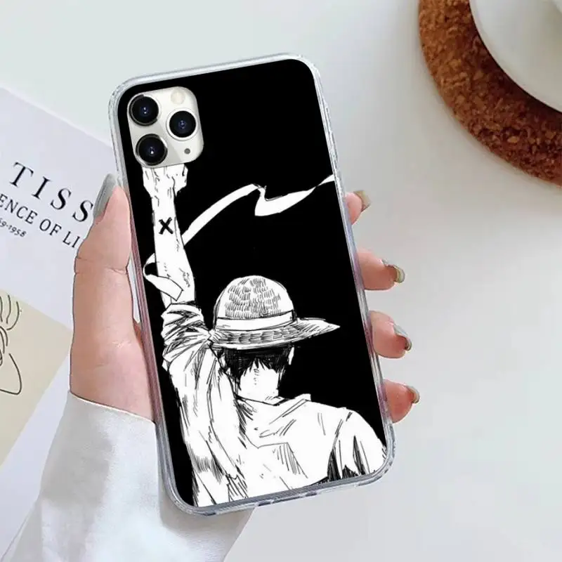 

hot cartoon Naruto One Piece Phone Case For iphone 12 5 5s 5c se 6 6s 7 8 plus x xs xr 11 pro max