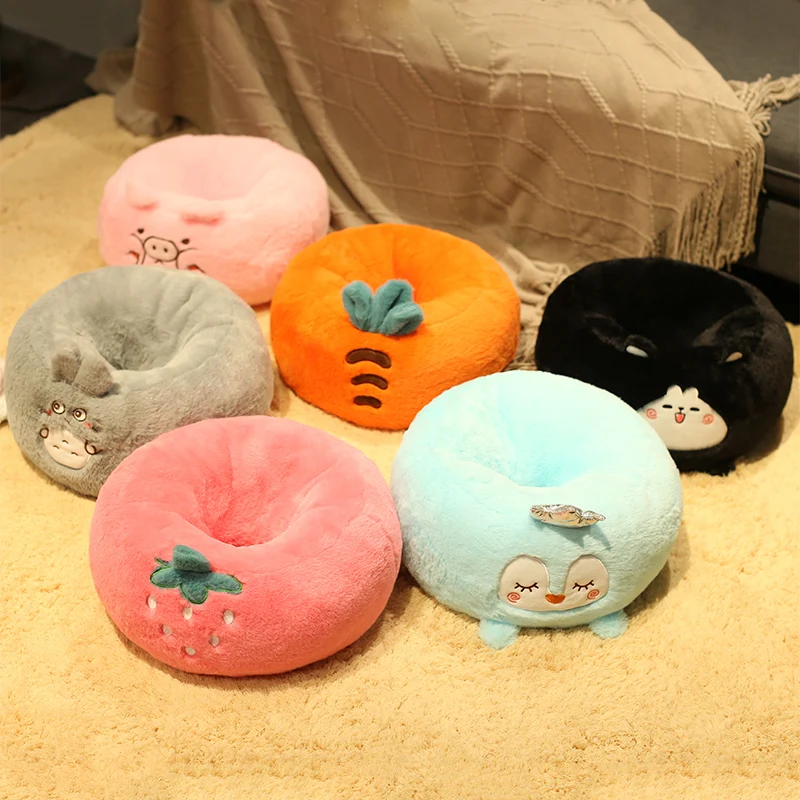 

Japanese Style Tatami Plush Futon Cushion Floor round Stool Floor Home Living Room Bedroom Thickened Lazy Bay Window