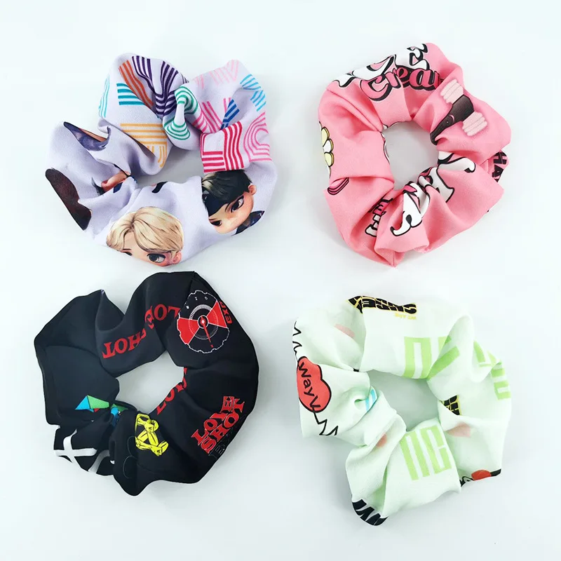 

JCBTSHKorean Wave New Large Intestine Hair Tie Hair Rope Headdress Bracelet Decoration Matching Clothes Decoration