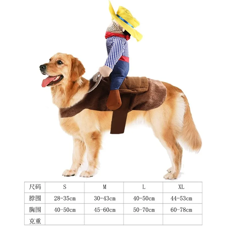 

Dog Clothes Cat Pet Supplies Santa Claus Clothes Funny Small and Medium