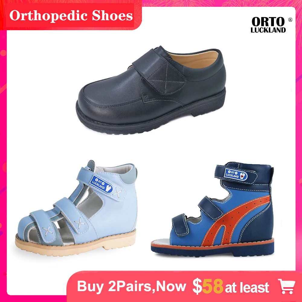 

Children Orthopedic Leather School Casual Sport Cool Summer Fashion Stylish Corrective Luxury Sandal Shoes for Kids Baby Toddler