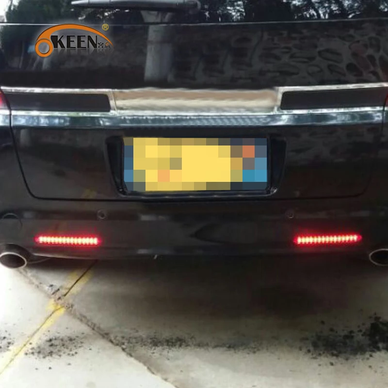 

2Pcs For Honda Odyssey 2007 Led Rear Bumper Reflector Light Brake Warning Lamp Fog Driving Light