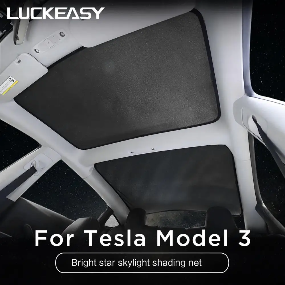 Tesla Model3 2017 2021 Солнцезащитная крыша сетка автомобильные солнцезащитные жалюзи