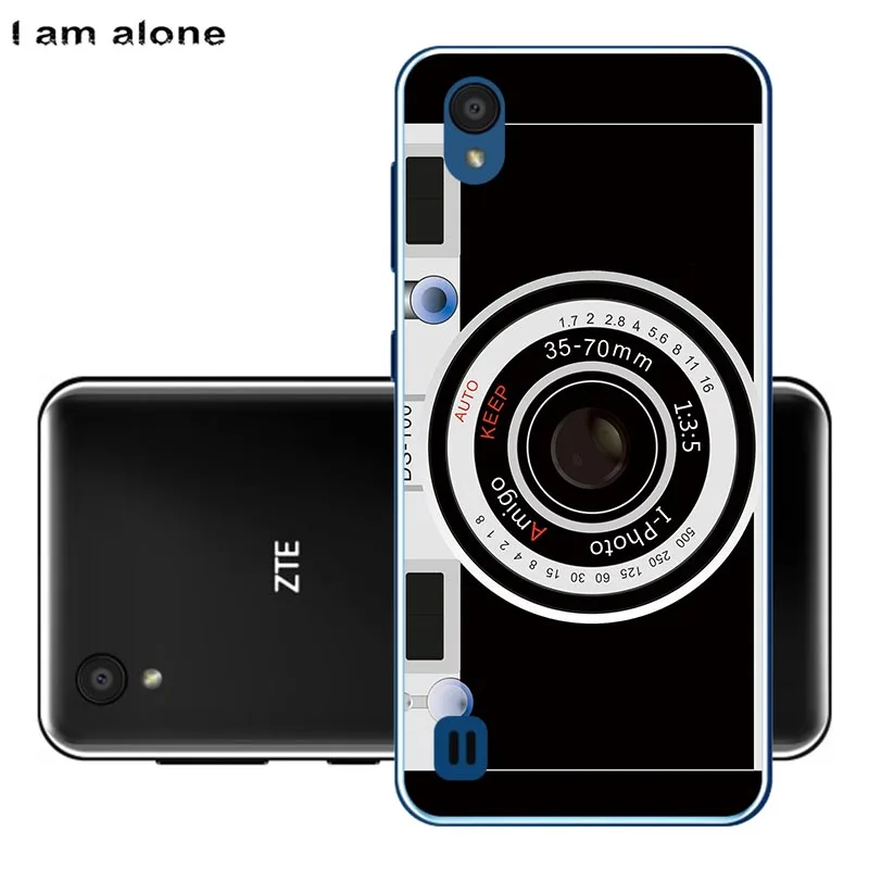 TPU Y23 Чехлы для телефонов I am alone для zte Blade A5 5,45 дюймов Мягкий ТПУ модный мобильный для zte A5 сумки задняя крышка - Цвет: TPU Y23