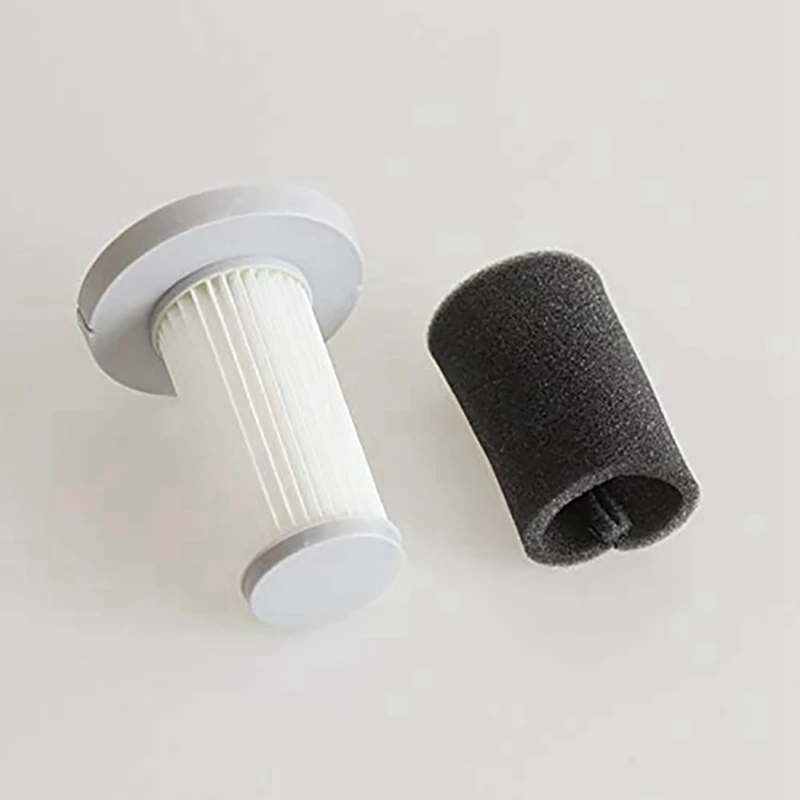 

1 Set Handheld Vacuum Cleaner Hepa Filter Sponge Filter Kit & 1 Set Replacement Spare Parets Hepa Filter