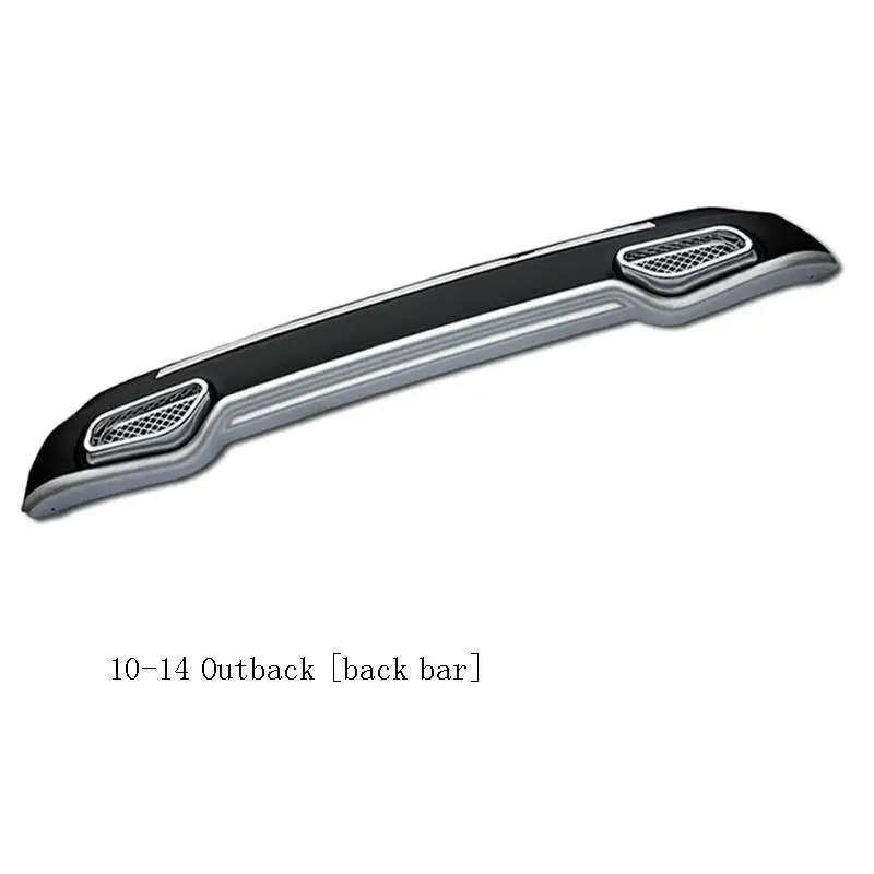 

Front Rear Diffuser Aleron Trasero Car Spoiler Auto Protector Lip Coche Bumper 2010 2011 2012 2013 2014 FOR Subaru Outback