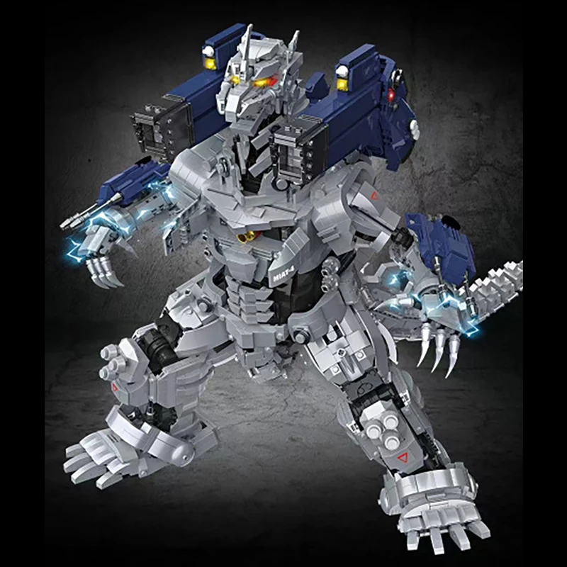 991 механические Монстры Goss модель динозавра 4000 шт. строительных блоков кирпичные