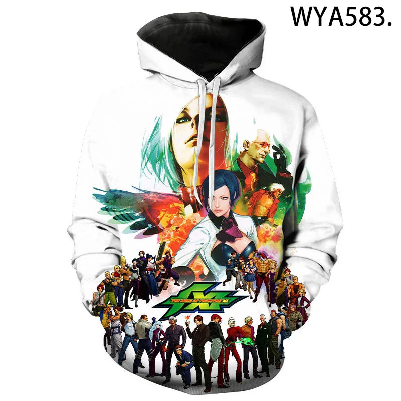

New Hoodies The King Of Fighters Men Women Children Sweatshirts 3D Printed Boy Girl Kids Streetwear Fashion Pullover Casual Coat