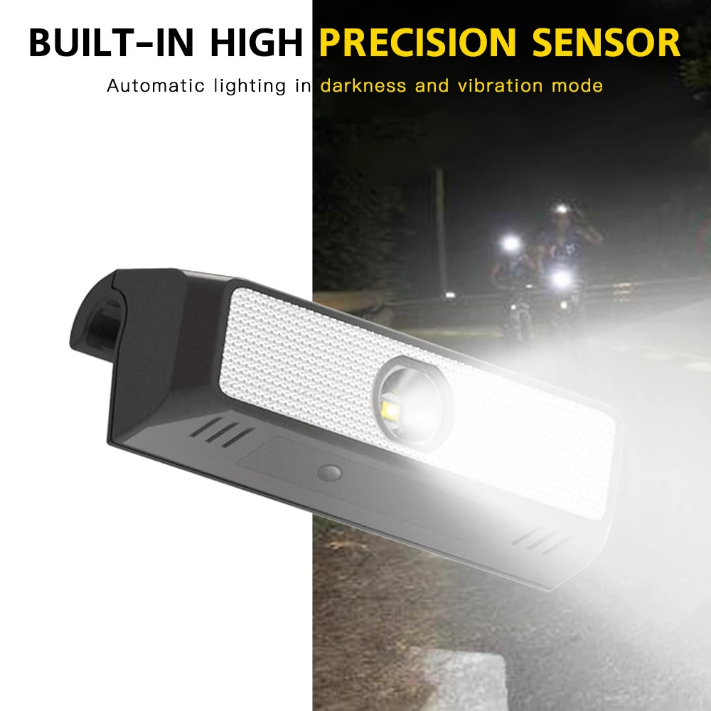 Водонепроницаемая солнечная панель передсветильник для велосипеда