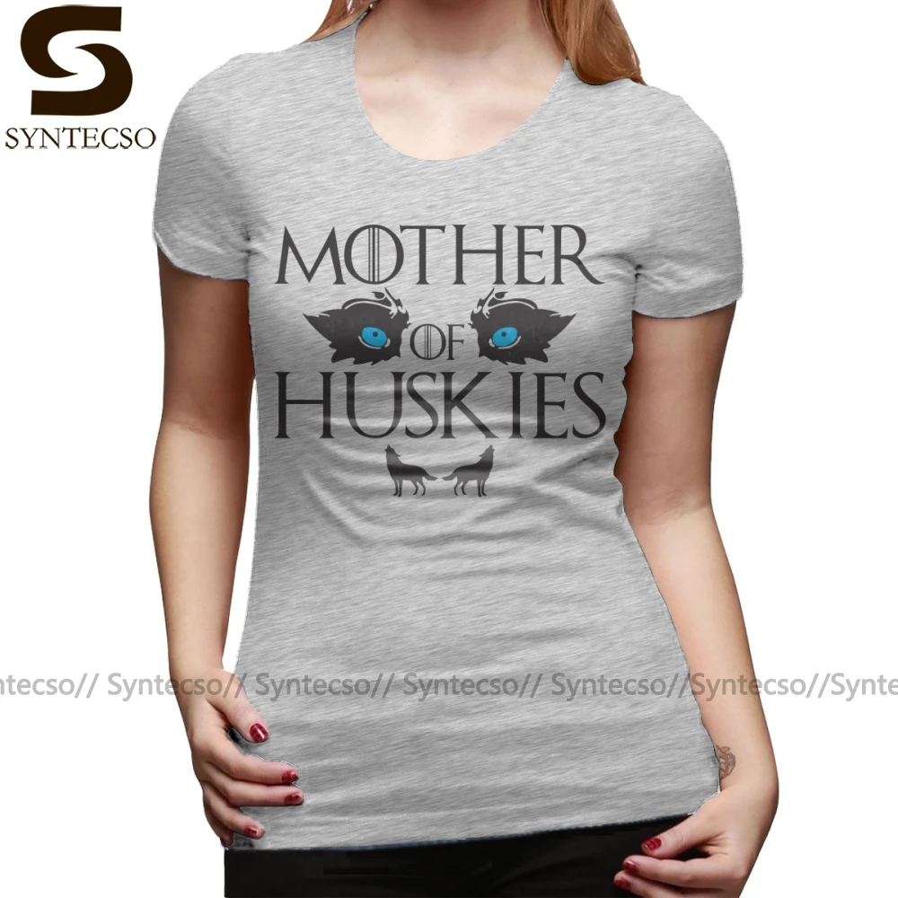 Футболка с Хаски для мамы и дочки футболка коротким рукавом фиолетового цвета